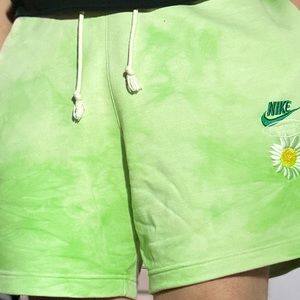 Nike Green Tie-Dye Pants